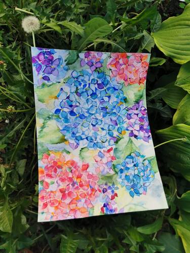 Print of Fine Art Floral Paintings by SONA ART