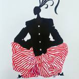 Fun sketch / Yoga by Sandra Burchartz