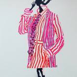 Fun Sketch / Dots and Stripes by Sandra Burchartz