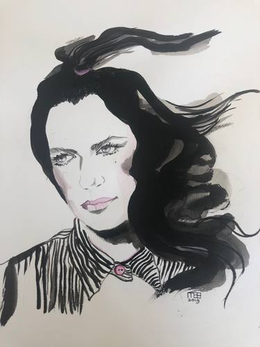 Print of Fashion Drawings by Sandra Burchartz