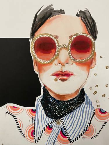 Original Fashion Drawings by Sandra Burchartz