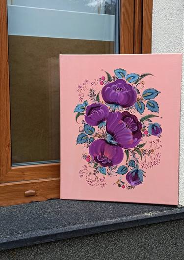 Original Botanic Paintings by Mariya Zamriy