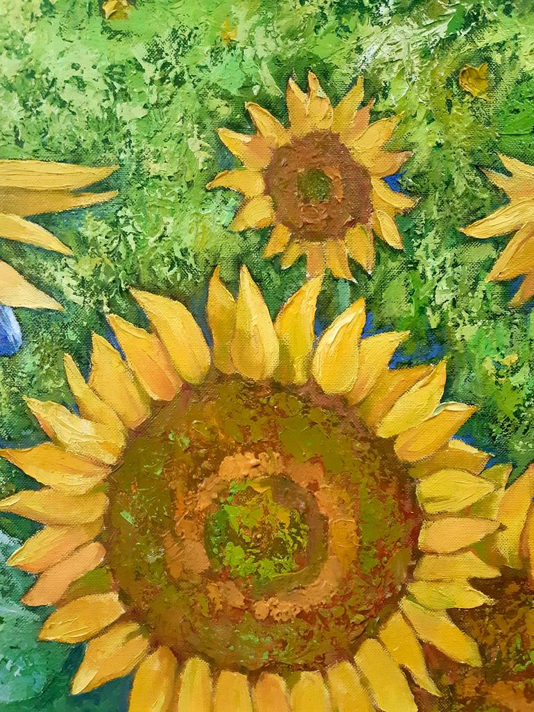 Original Impressionism Nature Painting by Uliana Khokhlova