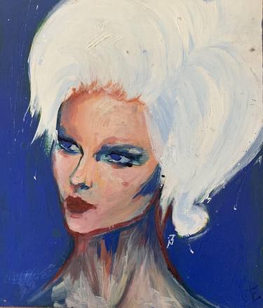 Original Women Paintings by Isidora Axis