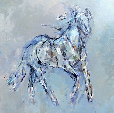 Original Impressionism Animal Paintings by Isidora Axis
