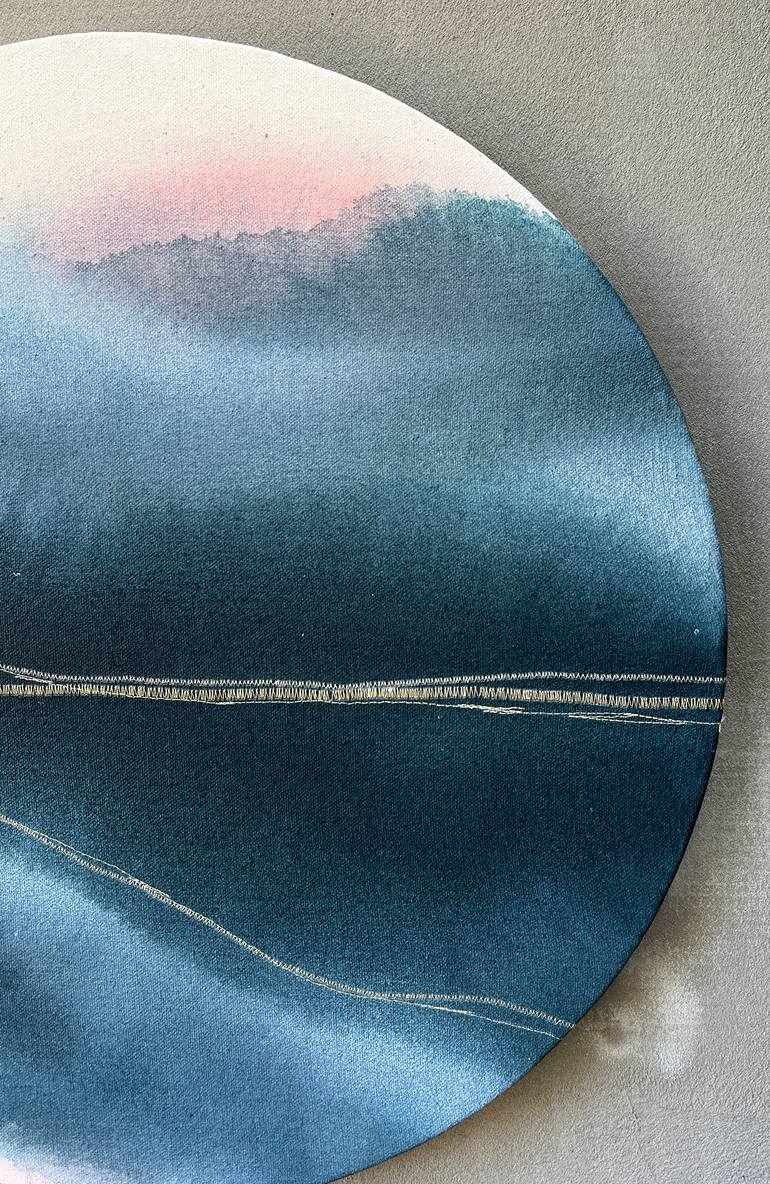 Original Conceptual Abstract Painting by Olya Tereschuk