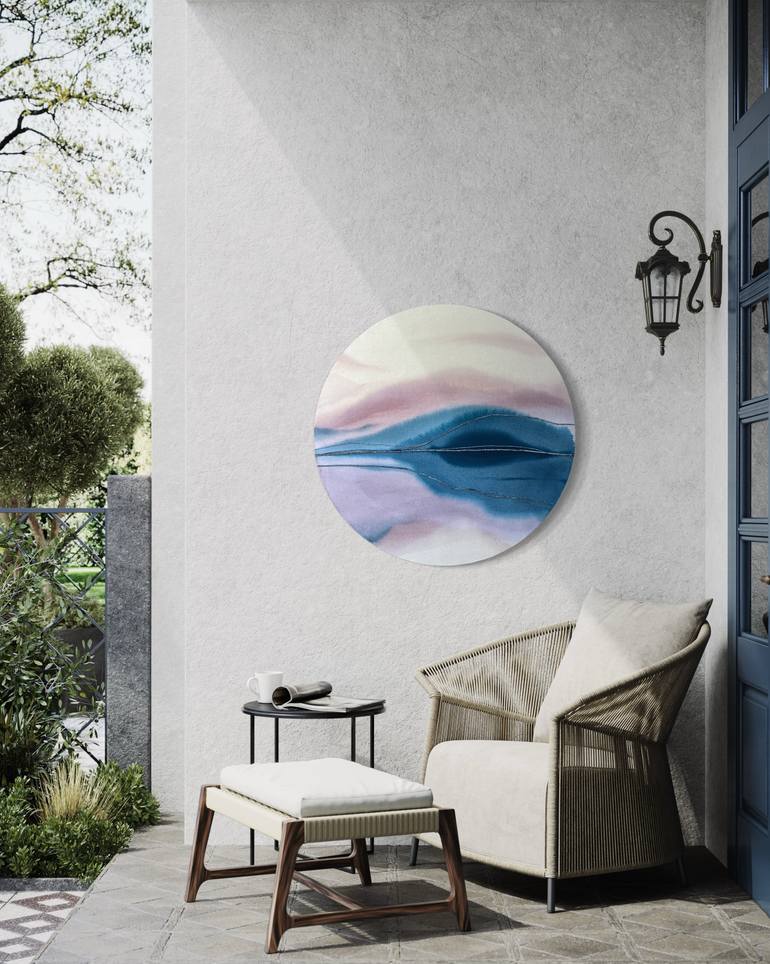 Original Conceptual Abstract Painting by Olya Tereschuk