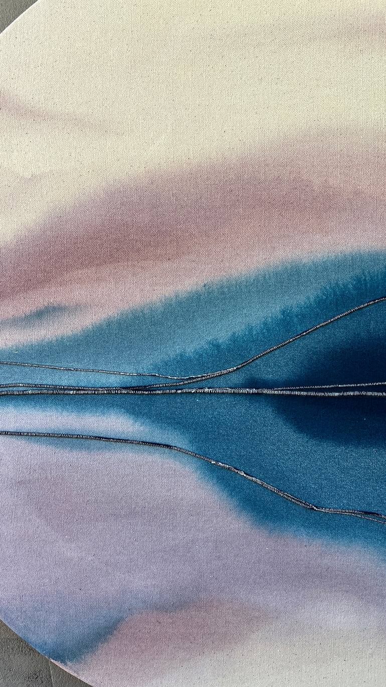 Original Conceptual Abstract Painting by Olya Tereschuk