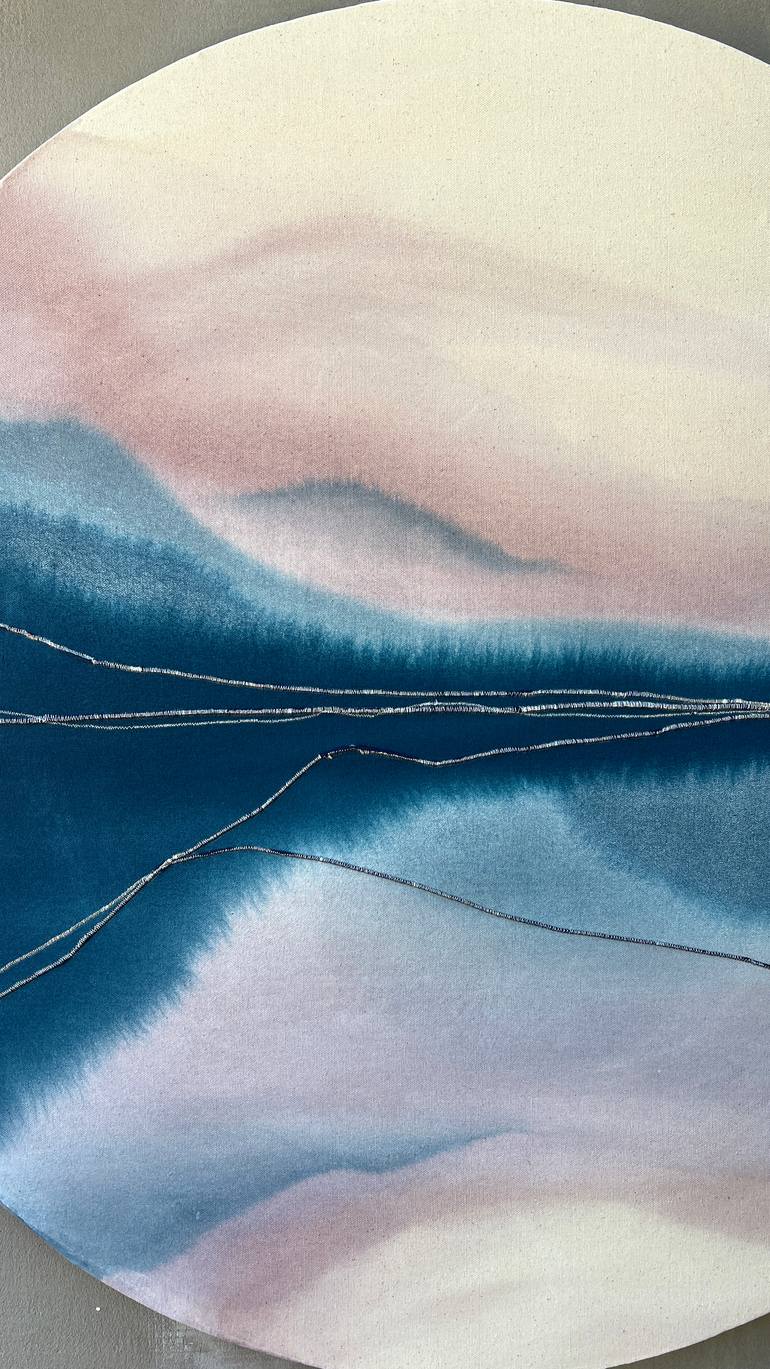 Original Conceptual Abstract Painting by Olya Tereschuk