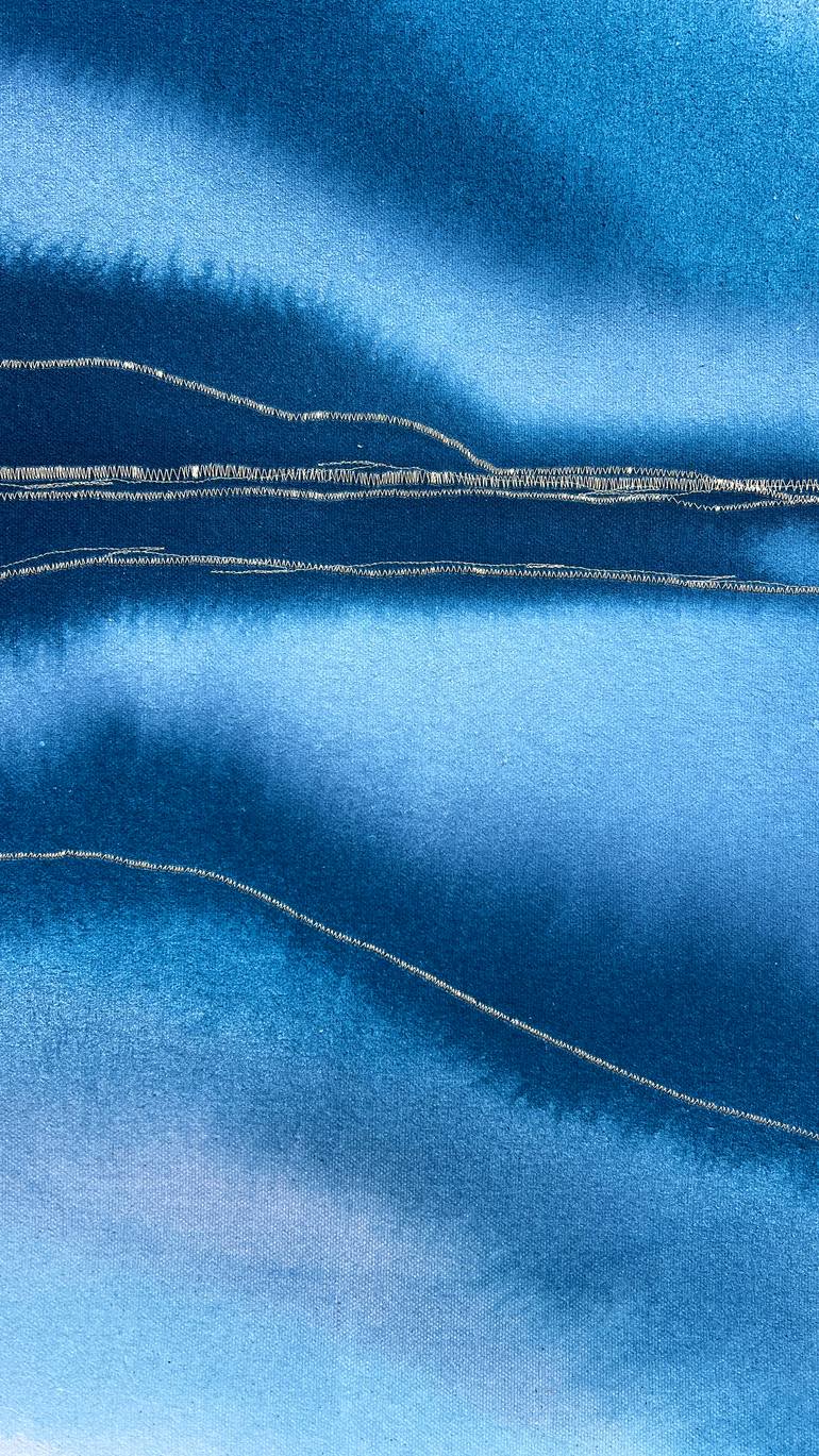 Original Conceptual Abstract Painting by Olya Tereschuk