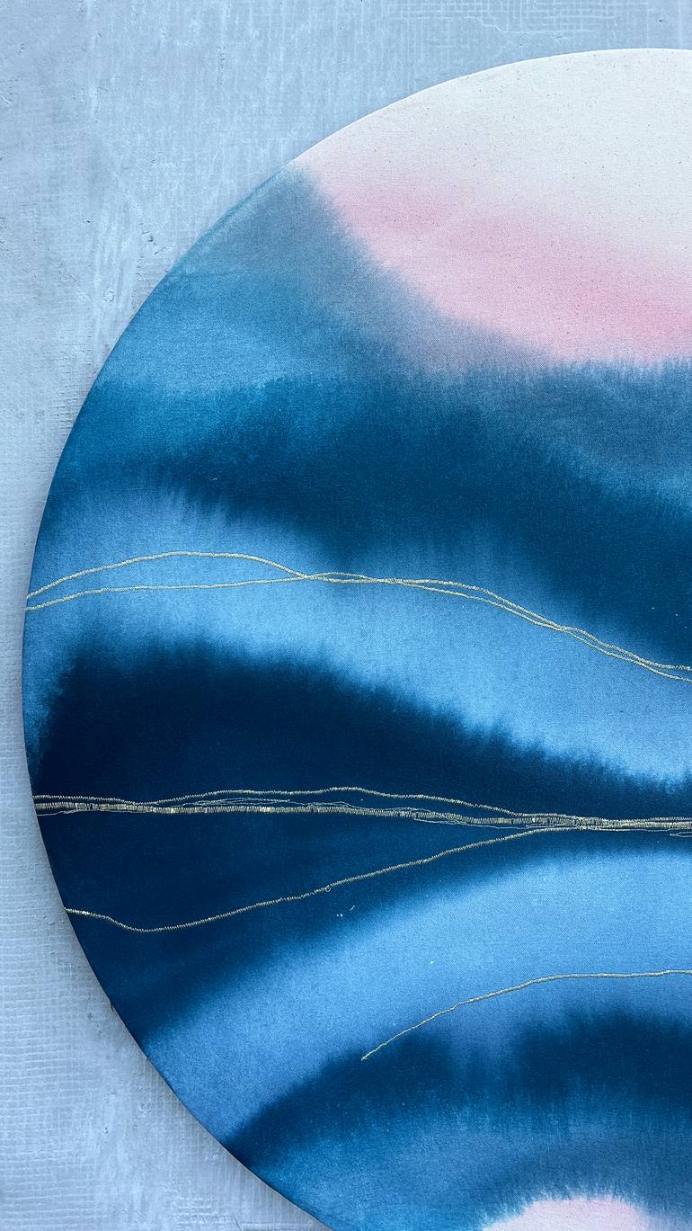 Original Conceptual Abstract Painting by Olya Tereschuk