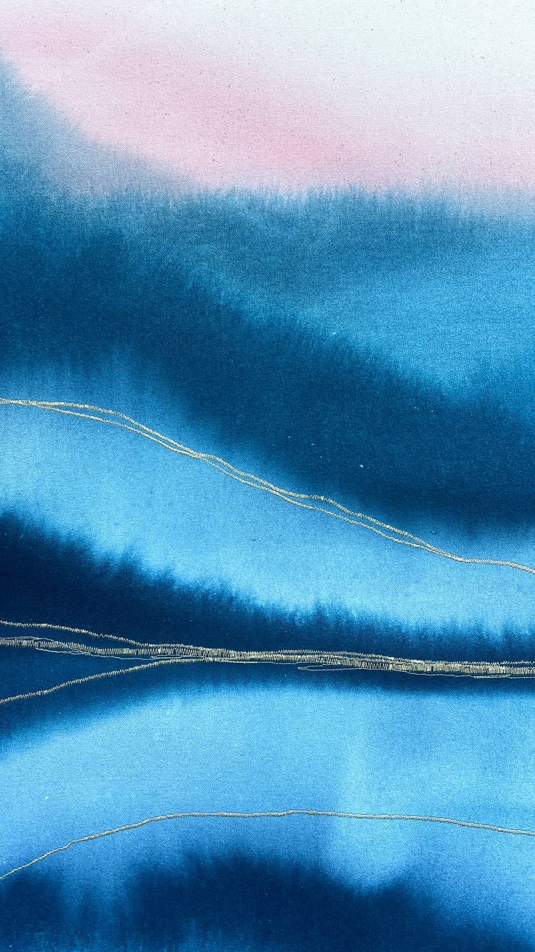 Original Conceptual Abstract Painting by Olya Tereschuk