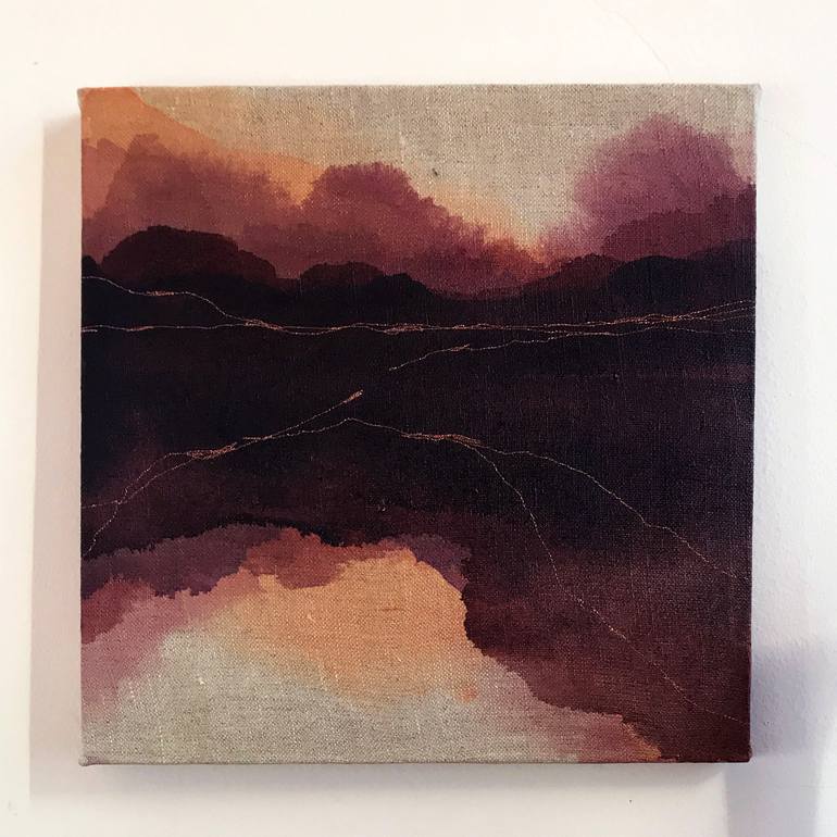 Original Minimalism Abstract Painting by Olya Tereschuk