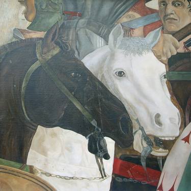 Horses by Piero della Francesca thumb