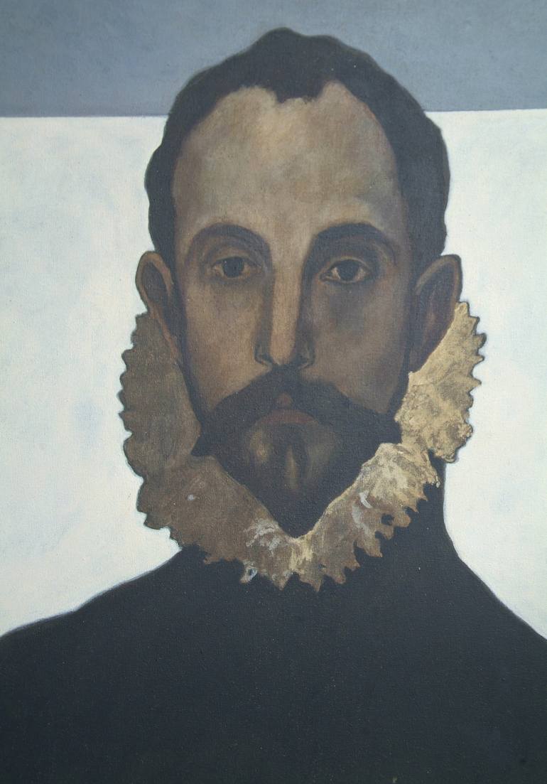 Original Portrait Painting by Dragan Hajrovic