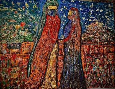 Original Expressionism Religion Paintings by Avrum Rosensweig