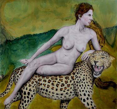Ariadne Riding the Leopard of Dionysus thumb