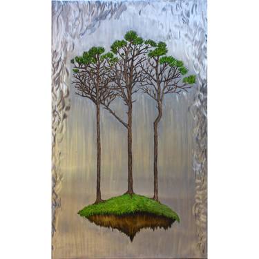 Original Fine Art Tree Paintings by James Russell May