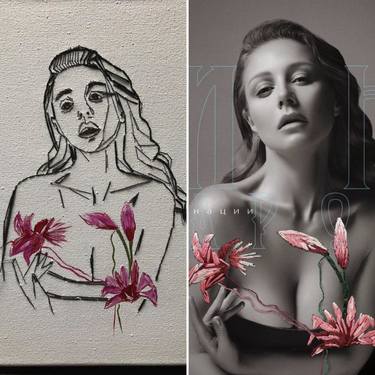 Original Women Paintings by Julia KLODCHIK