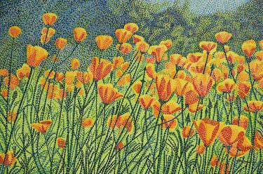 Original Floral Paintings by Judy Lew Loose