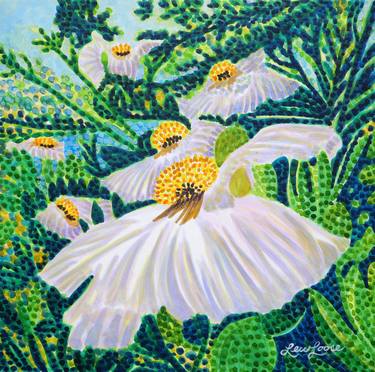 Original Fine Art Floral Paintings by Judy Lew Loose