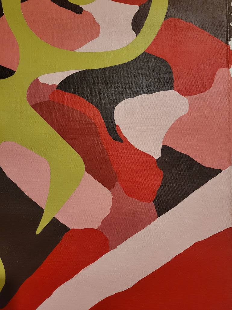 Original Abstract Painting by Yumiko Awae