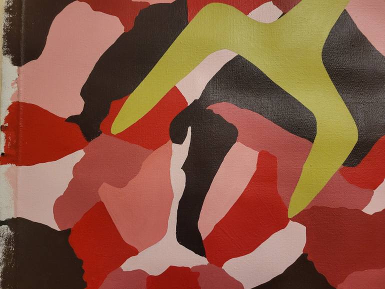 Original Abstract Painting by Yumiko Awae