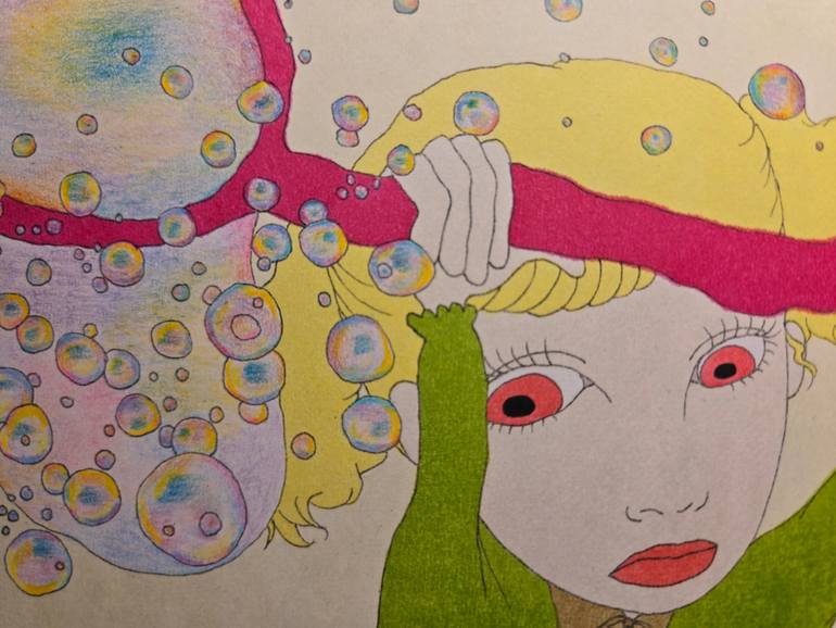 Original Illustration Classical Mythology Drawing by Yumiko Awae