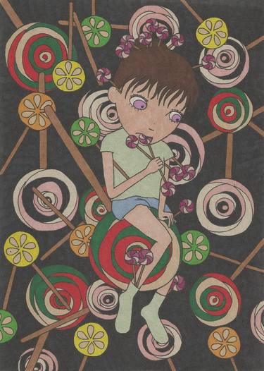 Original Patterns Drawings by Yumiko Awae