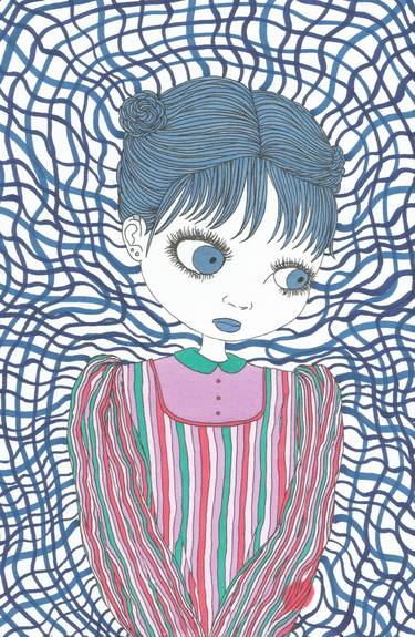 Print of Illustration People Drawings by Yumiko Awae