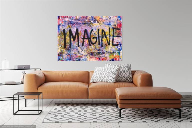 Original Conceptual Abstract Painting by Dale Art Heritage