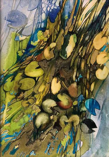 Print of Art Deco Botanic Paintings by Nadiia Rom