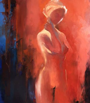 Original Impressionism Nude Paintings by Nadiia Rom