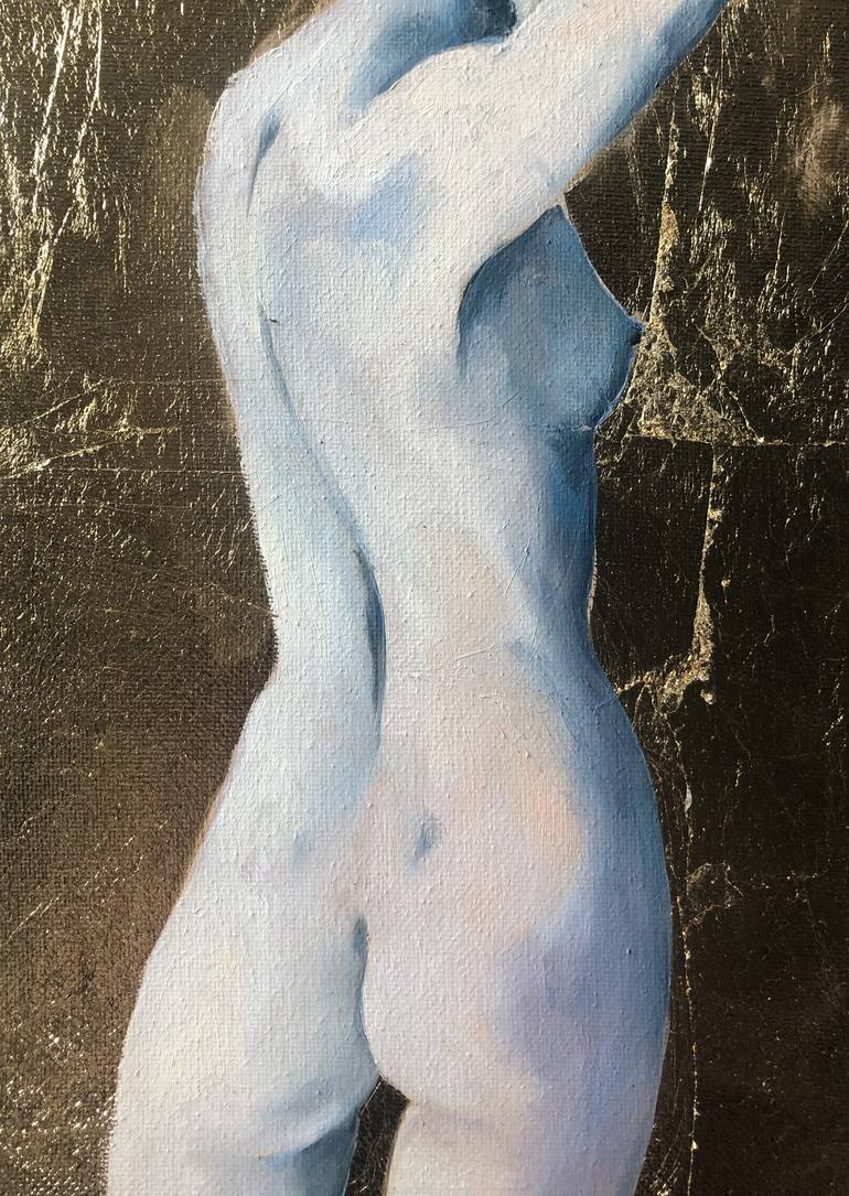 Original Nude Painting by Nadiia Rom