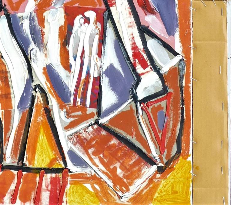 Original Abstract Painting by Karl-Karol Chrobok