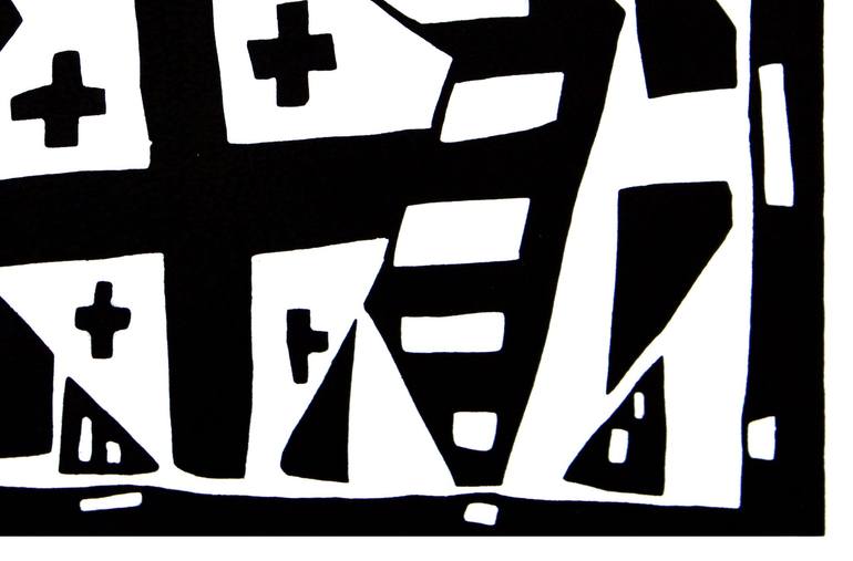 Original Cubism Religion Printmaking by Karl-Karol Chrobok