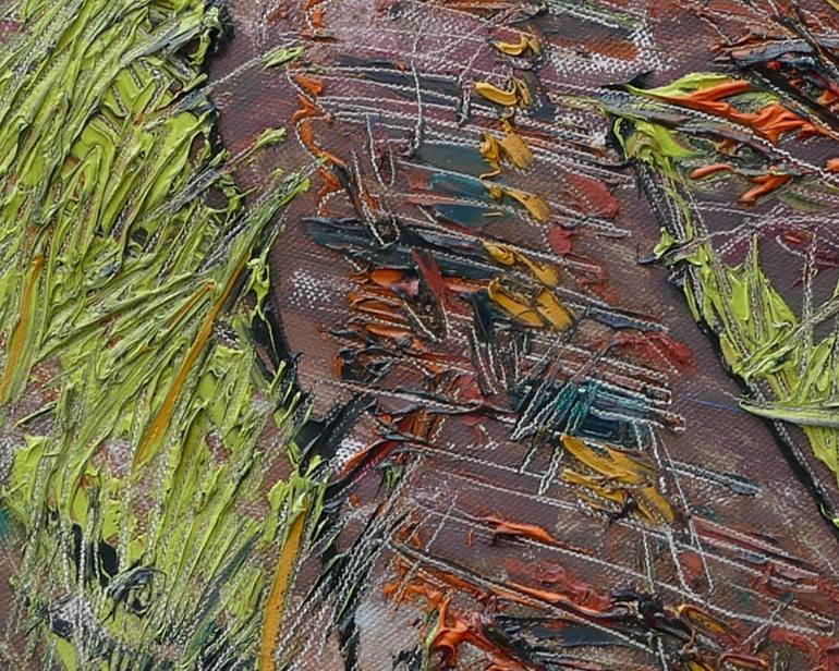 Original Expressionism Landscape Painting by Karl-Karol Chrobok