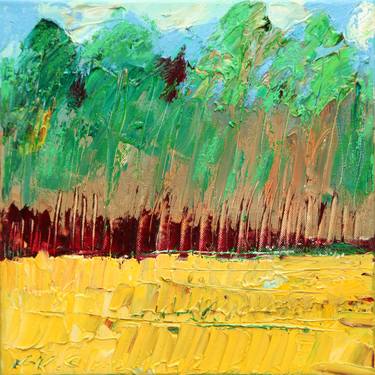 Original Expressionism Landscape Paintings by Karl-Karol Chrobok