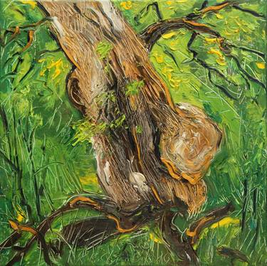 Original Expressionism Landscape Paintings by Karl-Karol Chrobok
