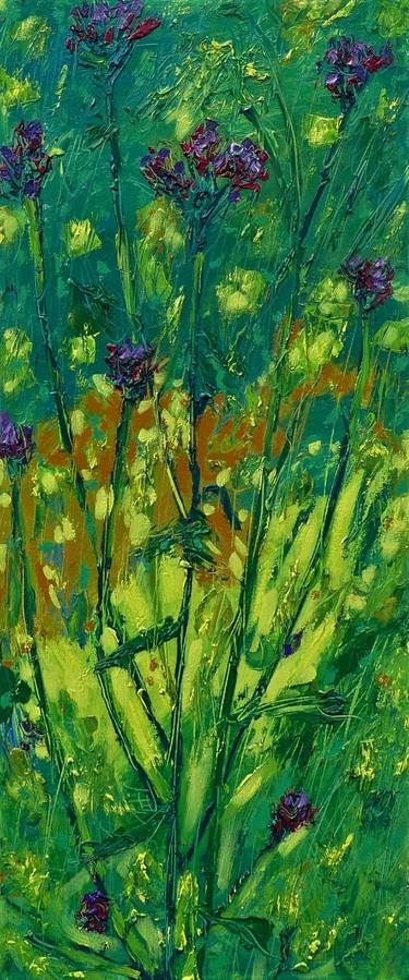 Original Impressionism Floral Paintings by Karl-Karol Chrobok