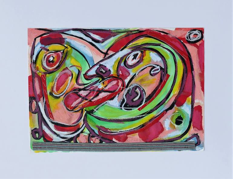 Original Abstract Paintings by Karl-Karol Chrobok