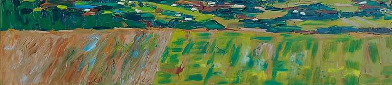 Original Impressionism Landscape Painting by Karl-Karol Chrobok