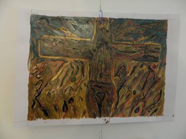 Print of Abstract Expressionism Religion Paintings by Dinu Cris