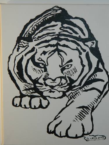 Print of Pop Art Animal Paintings by Dinu Cris