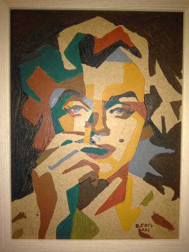 Print of Abstract Expressionism Portrait Paintings by Dinu Cris