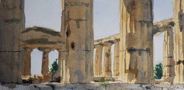 Original Figurative Architecture Paintings by James Shand