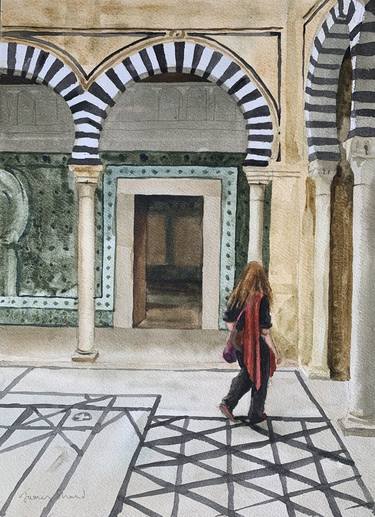 Original Figurative Architecture Painting by James Shand