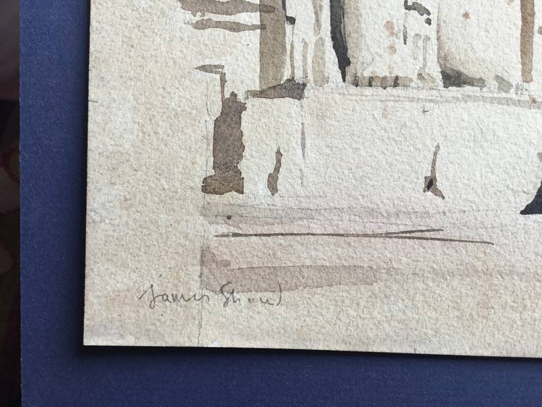 Original Figurative Travel Painting by James Shand