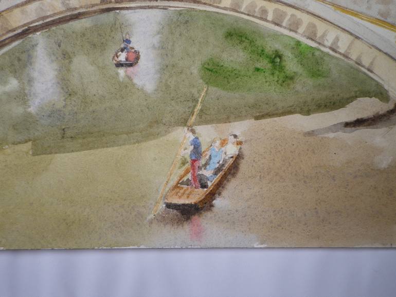 Original Figurative Architecture Painting by James Shand