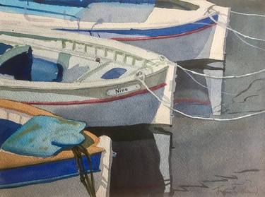 Print of Figurative Boat Paintings by James Shand